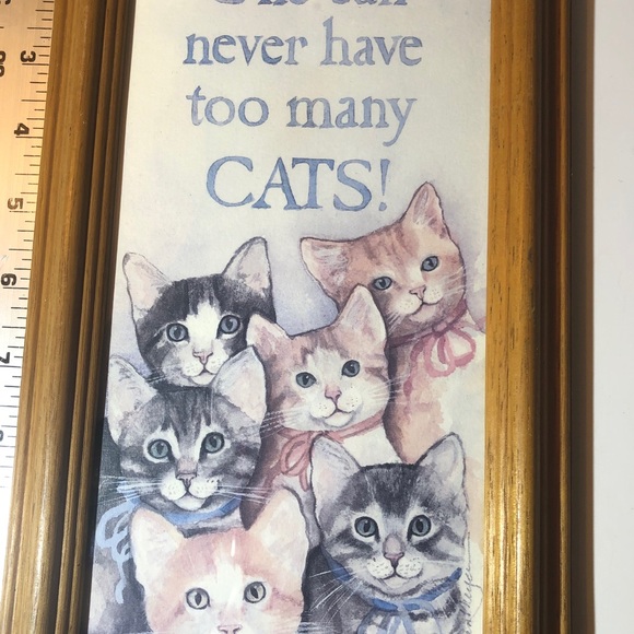 Cat Cat Wall Decor Adorable Kittens Poshmark